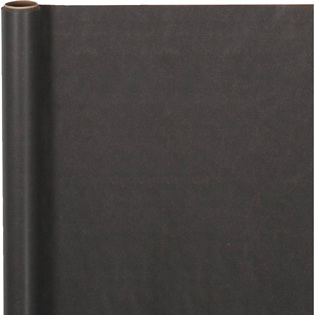 Gavepapir, B: 50 cm, 70 g, sort, 5 m/ 1 rl.