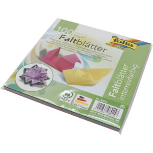 Origami papir, str. 15x15 cm, 70 g, 100 ark/ 1 pk.