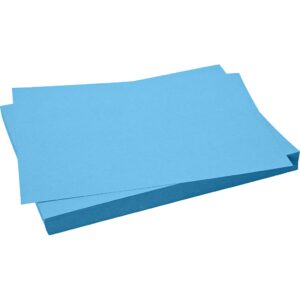 Karton, ark 50x35 cm, 270 g, turkis, 10 ark/ 1 pk.