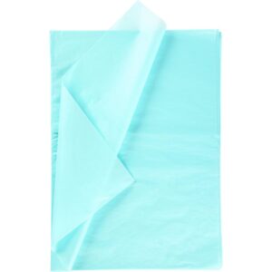 Silkepapir, ark 50x70 cm, 17 g, turkis, 25 ark/ 1 pk.