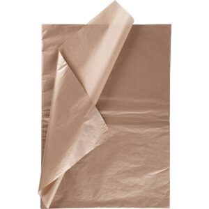Silkepapir, ark 50x70 cm, 17 g, kobber, 25 ark/ 1 pk.