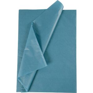 Silkepapir, ark 50x70 cm, 17 g, petrol, 25 ark/ 1 pk.