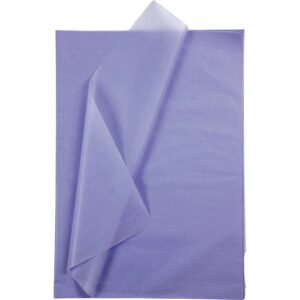 Silkepapir, ark 50x70 cm, 17 g, lavendel, 25 ark/ 1 pk.