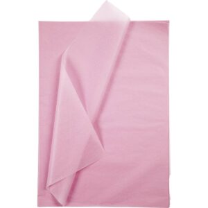 Silkepapir, ark 50x70 cm, 17 g, rosa, 25 ark/ 1 pk.