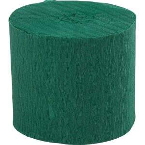 Crepepapir Ruller, B: 5 cm, 22 g, grøn, 20 m/ 1 stk.