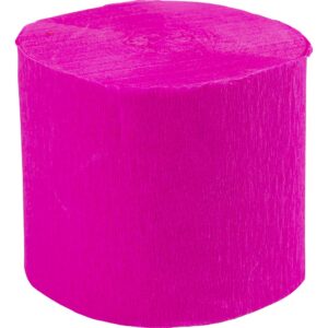 Crepepapir Ruller, B: 5 cm, 22 g, pink, 20 m/ 1 stk.