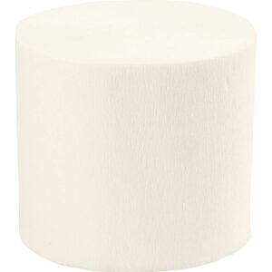 Crepepapir Ruller, B: 5 cm, 22 g, beige, 20 m/ 1 stk.