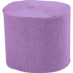 Crepepapir Ruller, B: 5 cm, 22 g, lys lilla, 20 m/ 1 stk.