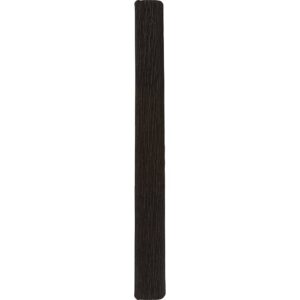 Crepepapir, ark 25x60 cm, Stræk/crepe: 180%, 105 g, sort, 1 ark