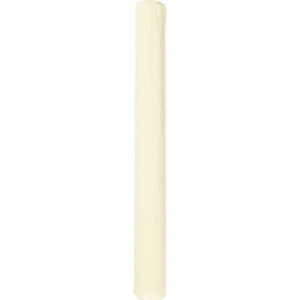 Crepepapir, ark 25x60 cm, Stræk/crepe: 180%, 105 g, creme, 1 ark