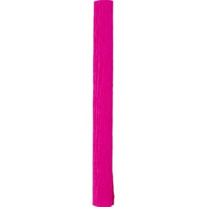 Crepepapir, ark 25x60 cm, Stræk/crepe: 180%, pink, 1 ark