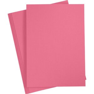 Karton, A4, 180 g, pink, 25 ark/ 1 pk.