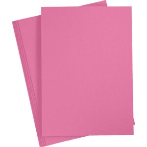 Karton, A4, 180 g, gl. rosa, 25 ark/ 1 pk.