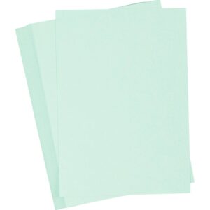 Karton, A2, 220 g, turkis, 10 ark/ 1 pk.