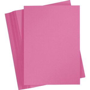 Karton, A6, 180 g, gl. rosa, 25 ark/ 1 pk.