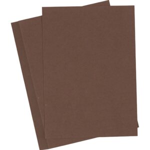 Karton, A6, 180 g, brun, 25 ark/ 1 pk.