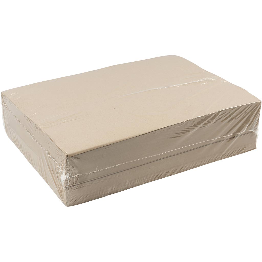 Karduspapir, A3, ark 297x420 mm, 135 g, grå brun, 500 ark/ 1 pk. - Image 3