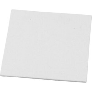Malerplade, str. 12,4x12,4 cm, tykkelse 3 mm, 280 g, 10 stk./ 1 pk.