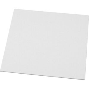 Malerplade, str. 20x20 cm, tykkelse 3 mm, 280 g, 10 stk./ 1 pk.