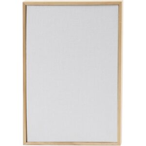 Malerplade med træramme, str. 15,8x23,8 cm, 280 g, hvid, 10 stk./ 1 pk.