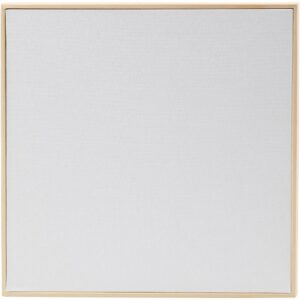 Malerplade med træramme, str. 30x30 cm, 280 g, hvid, 10 stk./ 1 pk.