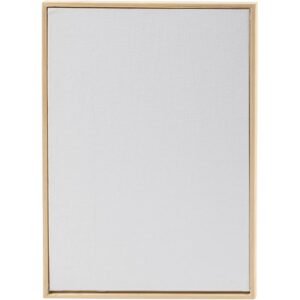 Malerplade med træramme, A4, str. 21x29,7 cm, 280 g, hvid, 1 stk.