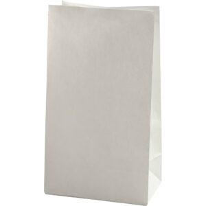 Papirposer, H: 27 cm, str. 9x15 cm, 50 g, hvid, 50 stk./ 1 pk.