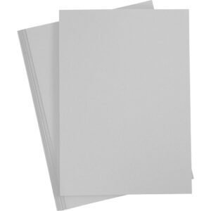Karton, A4, 270 g, grå, 10 ark/ 1 pk.