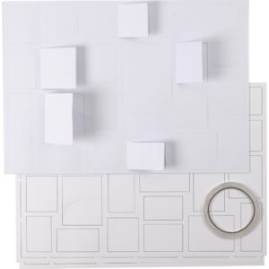 Julekalender, uden motiv, str. 30x42 cm, hvid, 10 stk./ 1 pk.