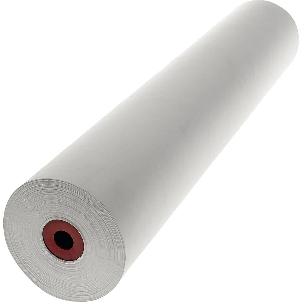 Tegnepapir på rulle, B: 1 m, 110 g, 25 m/ 1 rl.