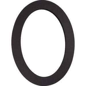 Passepartoutrammer, A3, tykkelse 0.4 mm, oval, 270 g, sort, 25 stk./ 1 pk.