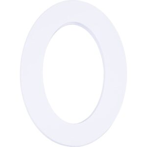 Passepartoutrammer, A5, tykkelse 0,4 mm, oval, 270 g, hvid, 25 stk./ 1 pk.