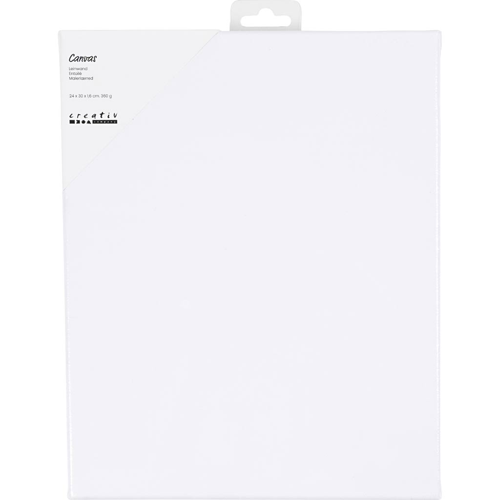 Malerlærred, D: 1,6 cm, str. 24x30 cm, 360 g, 1 stk. - Image 2