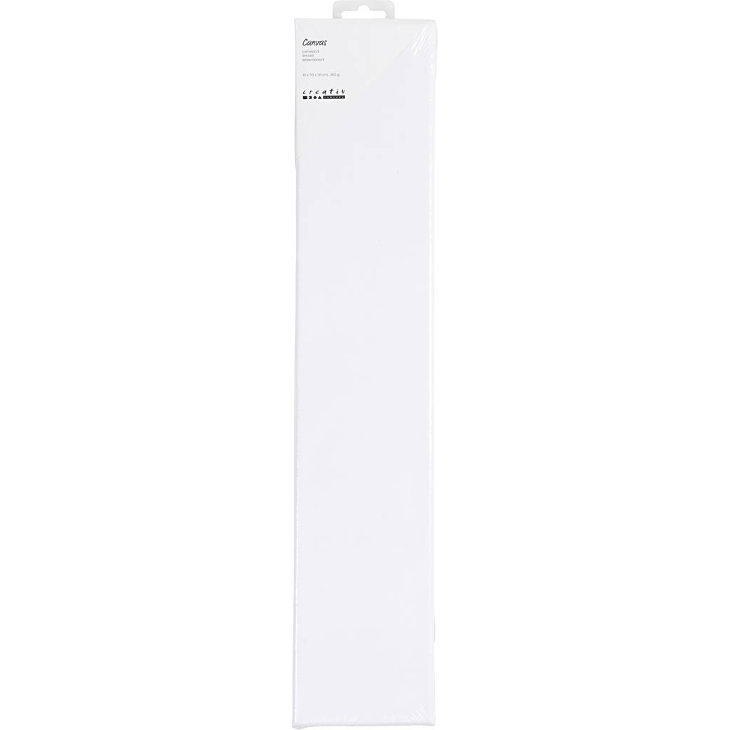Malerlærred, D: 1,6 cm, str. 10x50 cm, 360 g, 1 stk. - Image 2