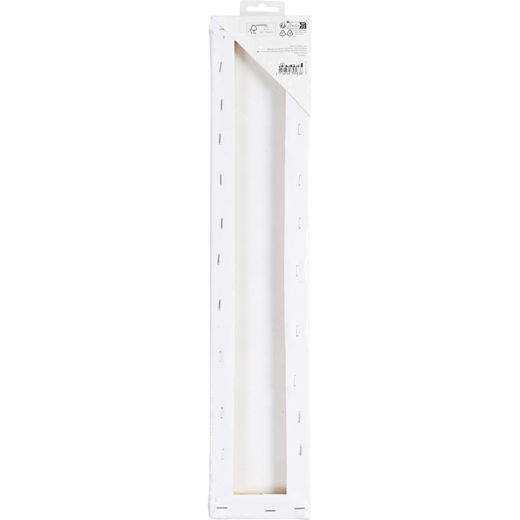 Malerlærred, D: 1,6 cm, str. 10x50 cm, 360 g, 1 stk. - Image 3