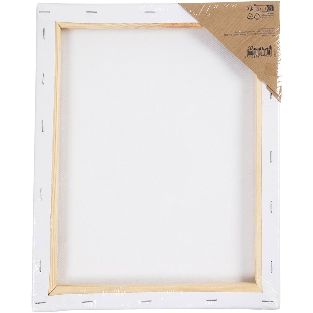 Malerlærred med print, Valmuer, D: 1,6 cm, str. 24x30 cm, 360 g, 1 stk. - Image 3