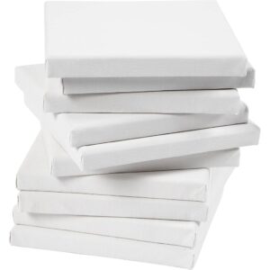 Malerlærred, D: 1,6 cm, str. 20x20 cm, 280 g, 10 stk./ 1 pk.