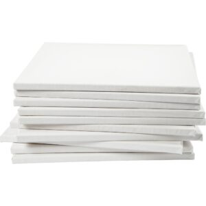 Malerlærred, D: 1,6 cm, str. 40x40 cm, 280 g, 10 stk./ 1 pk.