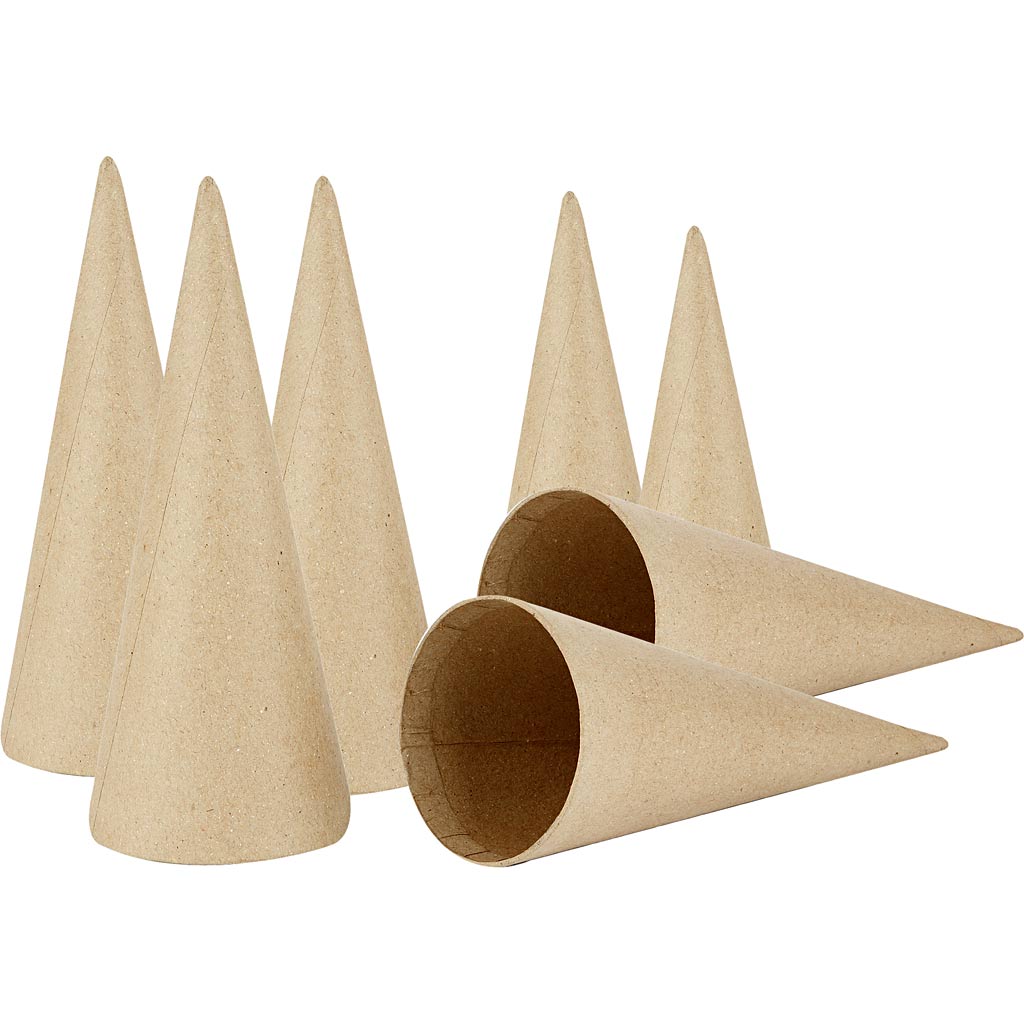 Kegle, H: 20 cm, diam. 8 cm, 10 stk./ 1 pk.
