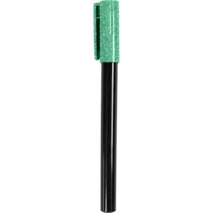 Dekorationstusch, glitter, streg 0,9-1,3 mm, grøn, 1 stk.
