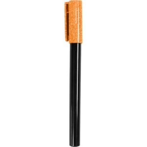 Dekorationstusch, glitter, streg 0,9-1,3 mm, orange, 1 stk.