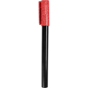 Dekorationstusch, glitter, streg 0,9-1,3 mm, rød, 1 stk.