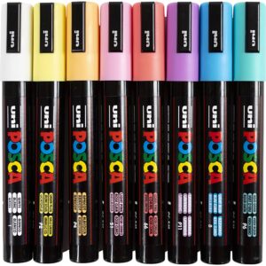 Posca Tusch, nr. PC-5M, streg 2,5 mm, medium, 8 stk./ 1 stk.