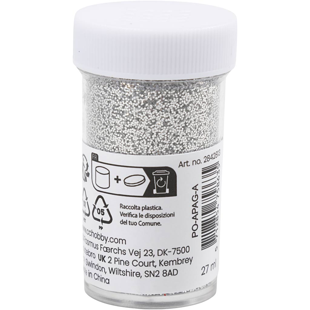 Bio-glimmer, sølv, 27 ml, 15 g/ 1 ds. - Image 2