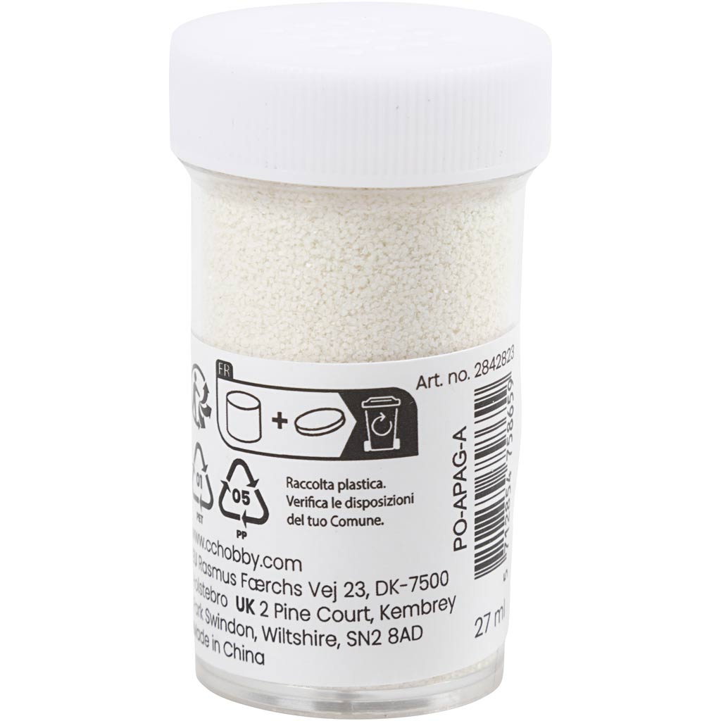 Bio-glimmer, hvid, 27 ml, 15 g/ 1 ds. - Image 2