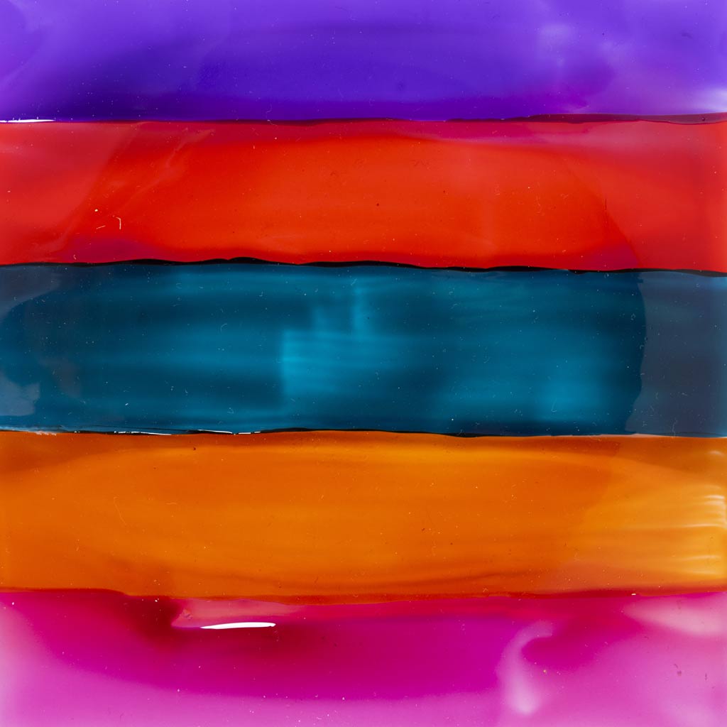 Glas- og Porcelænsmaling, blank, transparent, colorful, 5x30 ml/ 1 pk. - Image 2