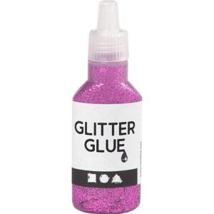 Glimmerlim, gylden, iriserende pink, 25 ml/ 1 fl.