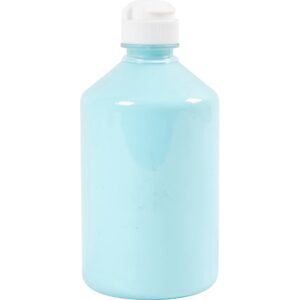Akrylmaling Blank, lys turkis, 500 ml/ 1 fl.