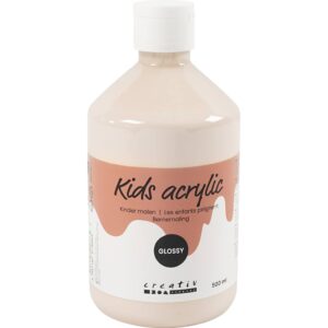 Akrylmaling Blank, creme, 500 ml/ 1 fl.