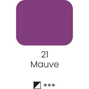 Art Akvarelfarver, nr. 21, str. 10x15x20 mm, mauve, 1 stk.